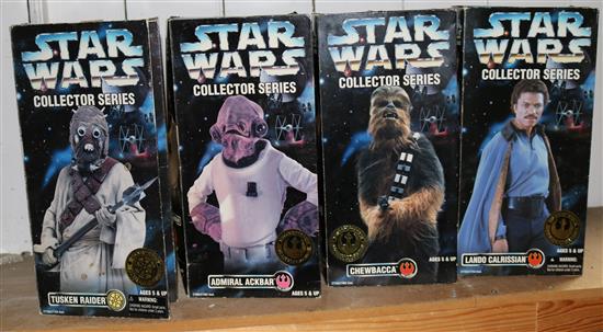 Four Star Wars figures(-)